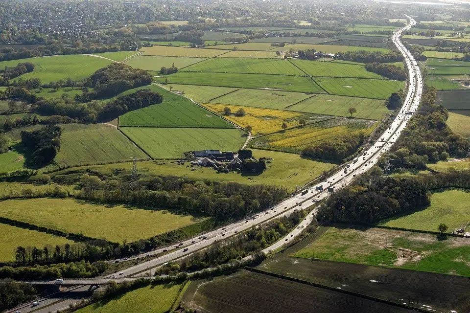 The M56 motorway between Bowdon and Hale is to close for an entire weekend