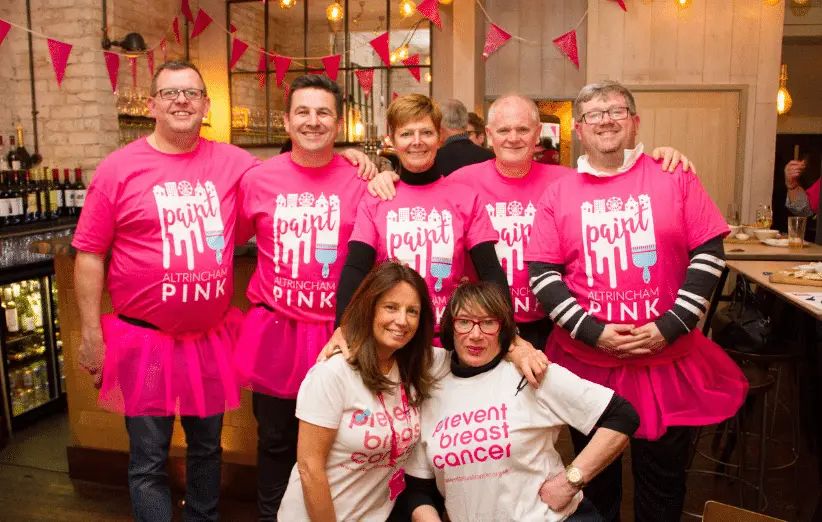 Town’s businesses to ‘Paint Altrincham Pink’ for Prevent Breast Cancer