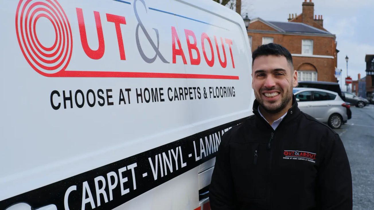 Five Minutes With… Theo Stavrinides, Owner, Out & About Carpets Altrincham