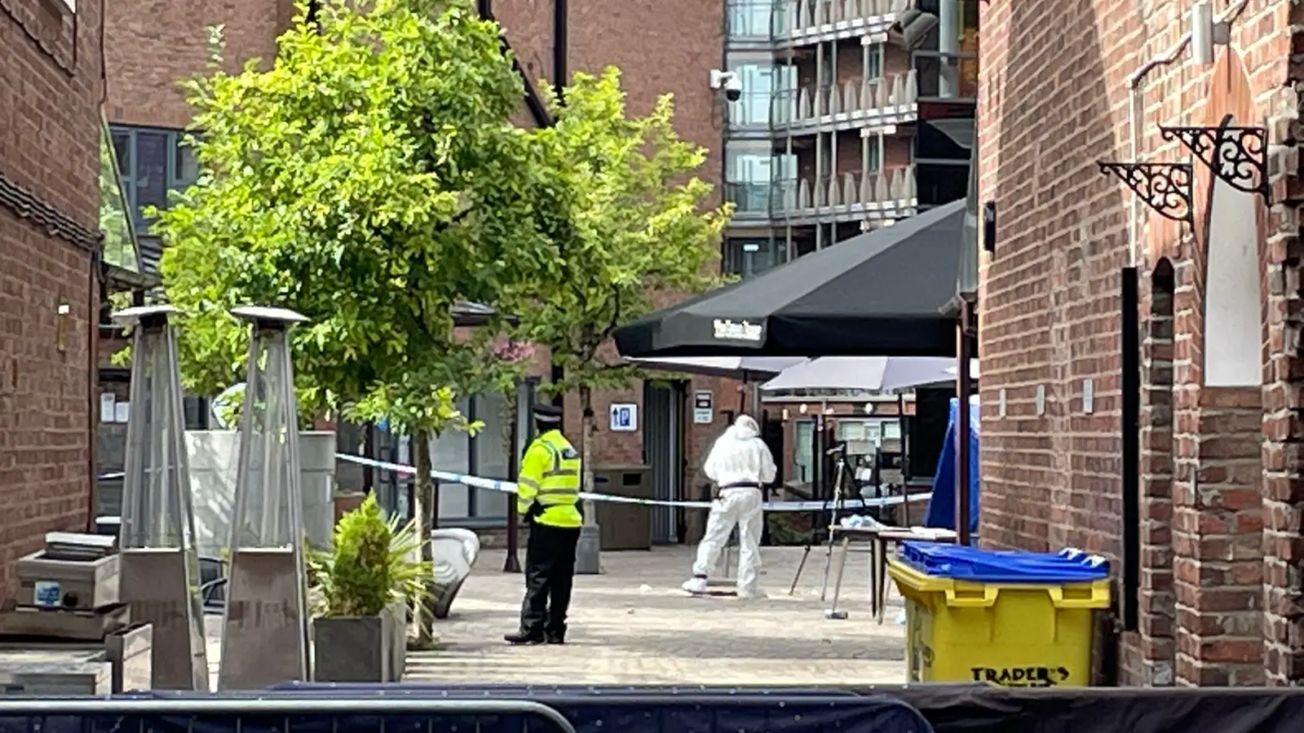 BREAKING: Man stabbed to death in Altrincham town centre