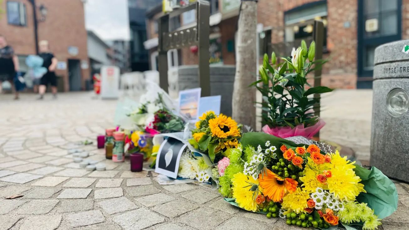 Liam O’Prey, 21, appears in court charged with murdering Rico Burton in Altrincham