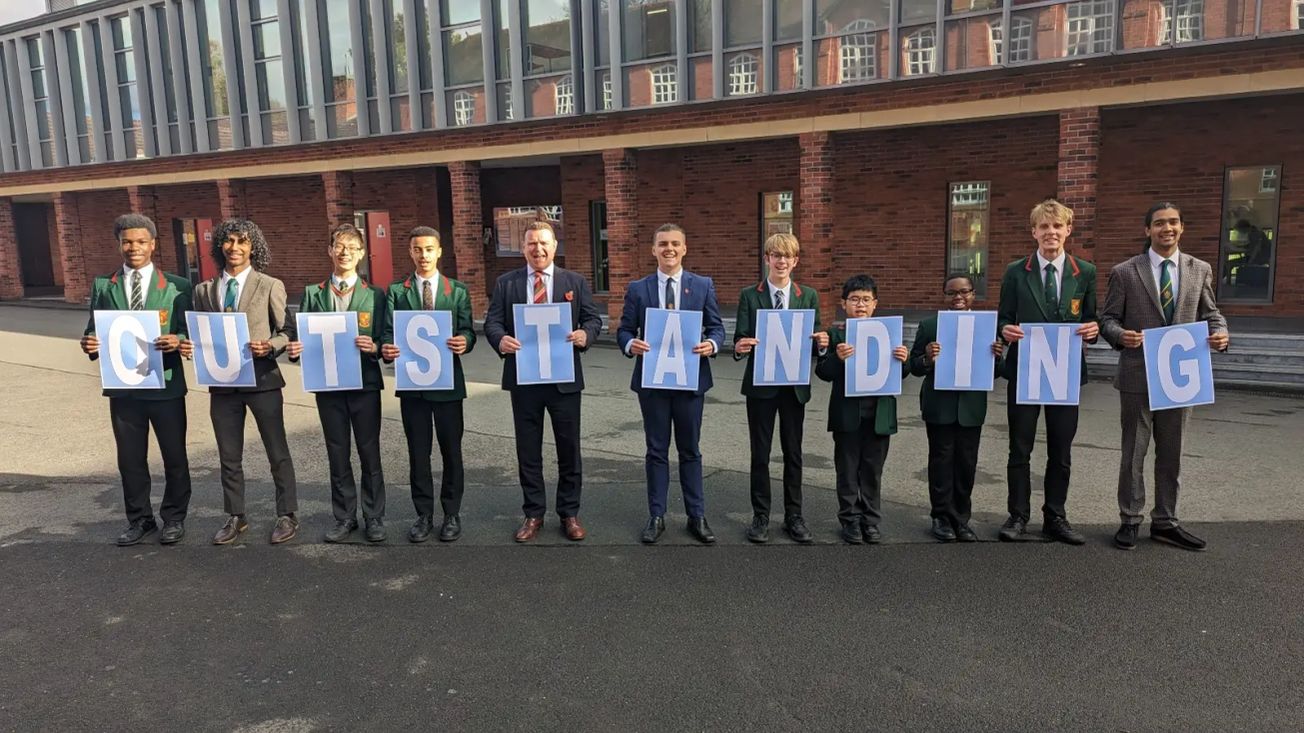 Altrincham Grammar School for Boys judged ‘Outstanding’ by Ofsted inspectors