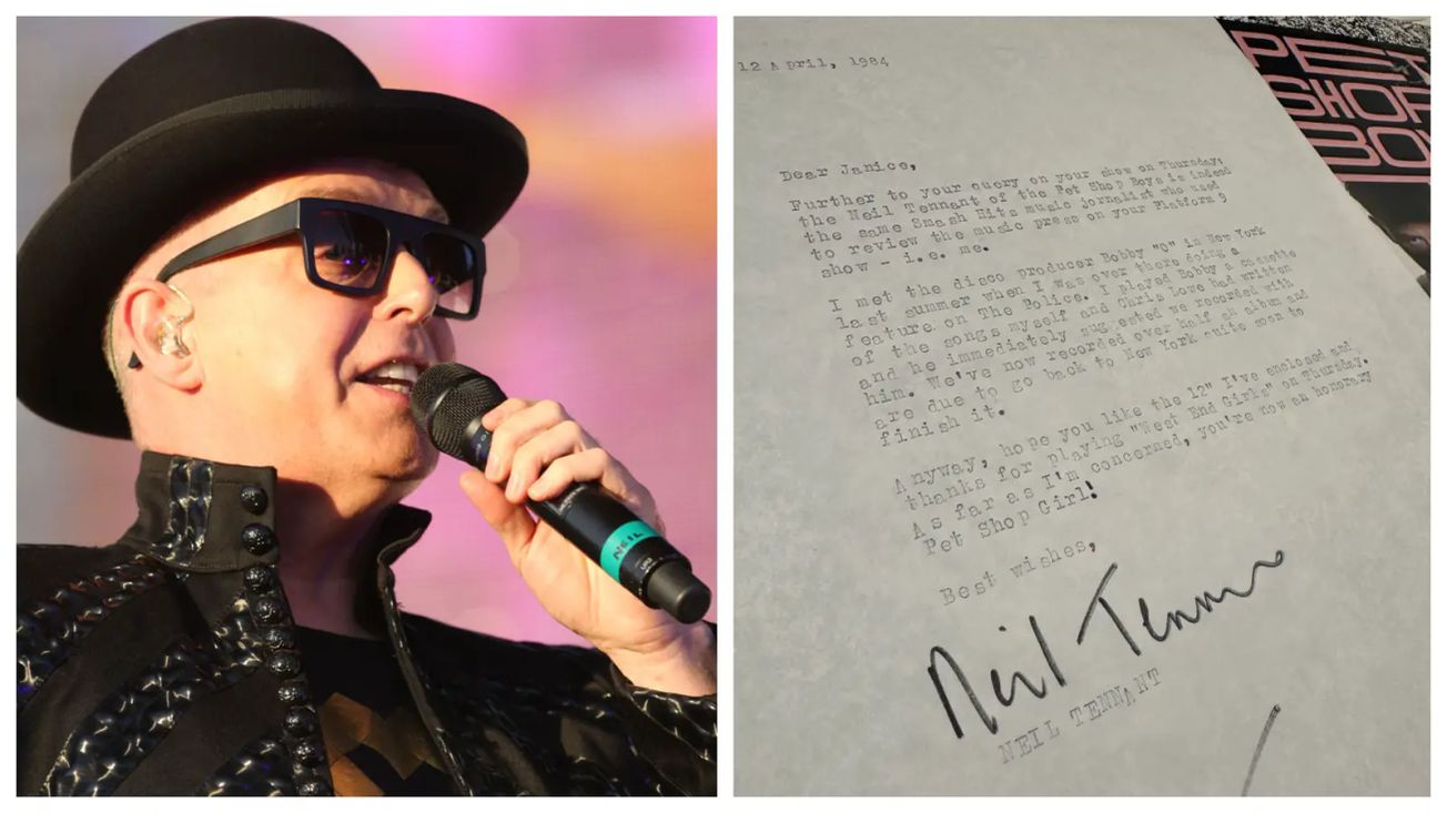 The incredible tale of West End Girls, a letter from a pre-stardom Pet Shop Boy – and how it ended up in an Altrincham record shop