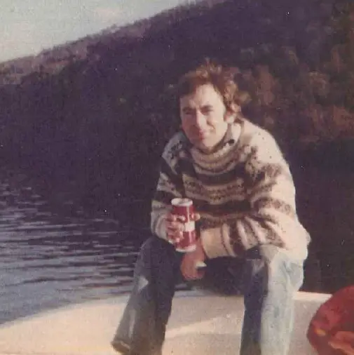 Fred on canal trip 2