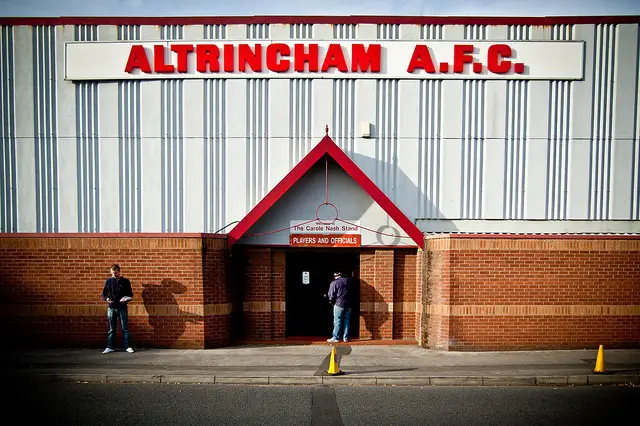 Moss Lane, Altrincham FC