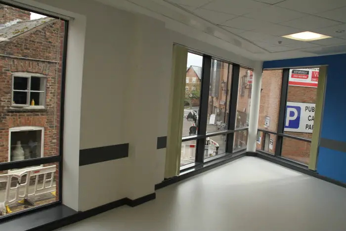 The hospital contains many great views over Altrincham
