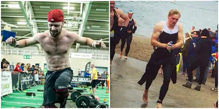 Nikki Harrison and Callum Stewart, the founders of CrossFit Altrincham