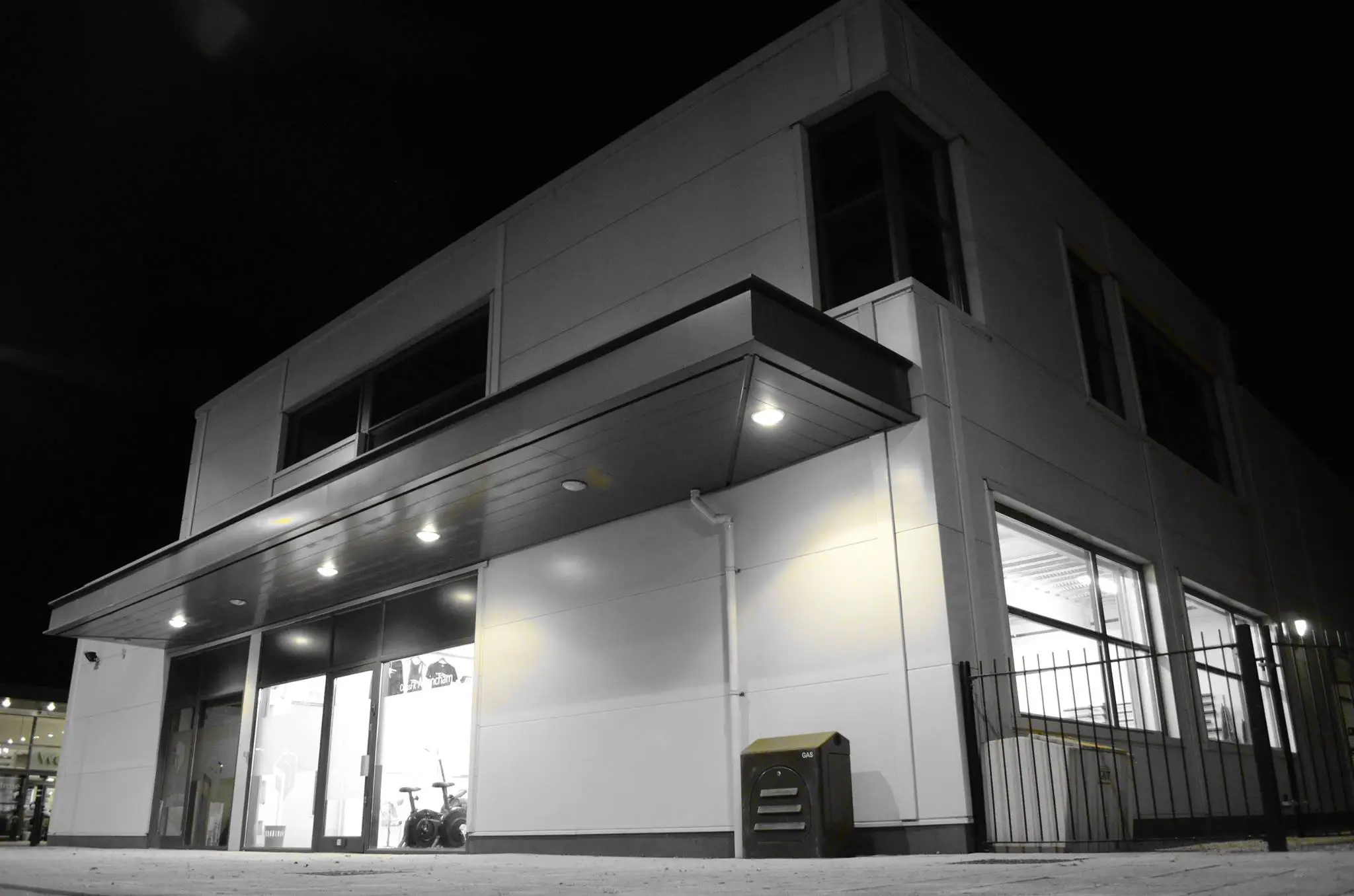 The new gym on Draybank Road on the Stamford Brook estate