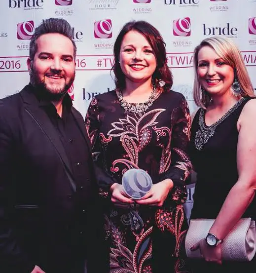 (l to r) Jonny and Emma Draper, and Clare Draper, who also works at the boutique
