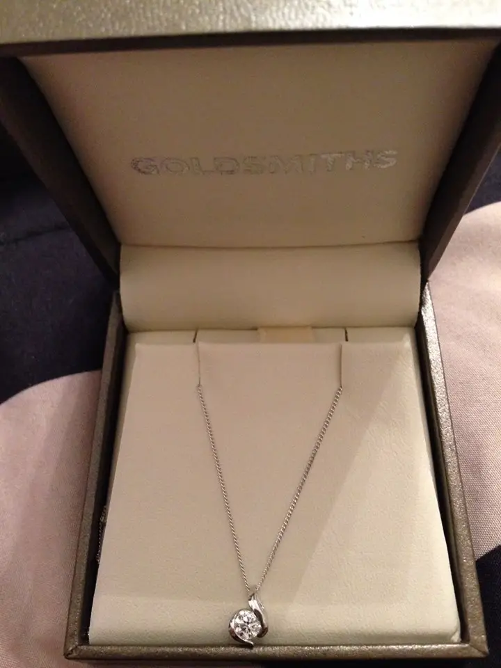 A jewellery stolen in the burglary