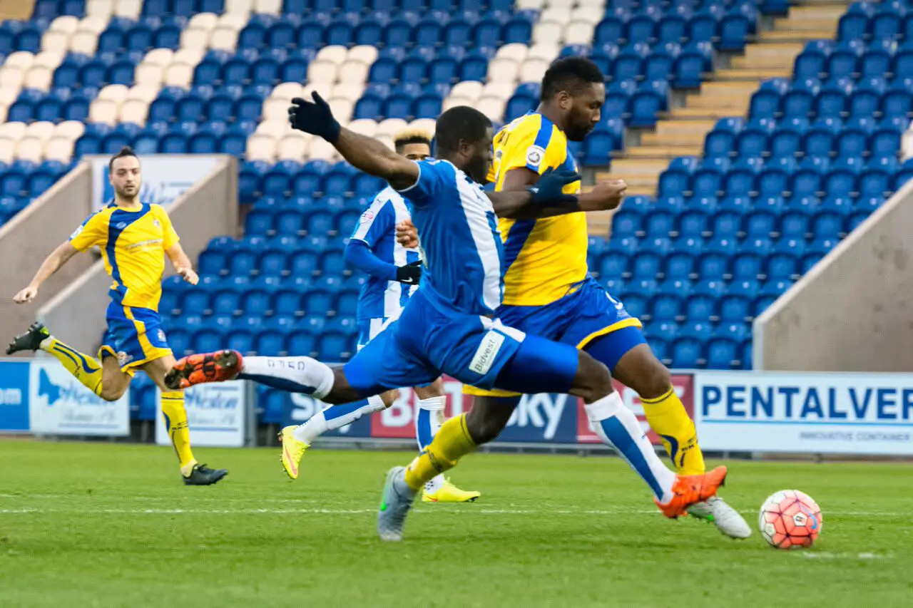 Michael Rankine scores Alty's goal