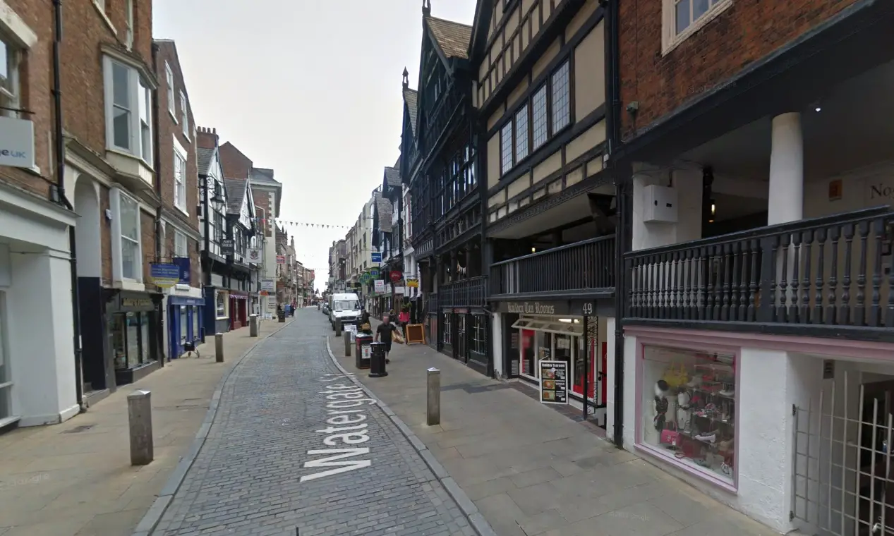 The Chester branch of Soda is located in the heart of the city on Watergate Street