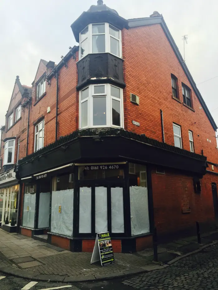 The former Hale Kitchen & Bar site is currently undergoing renovation