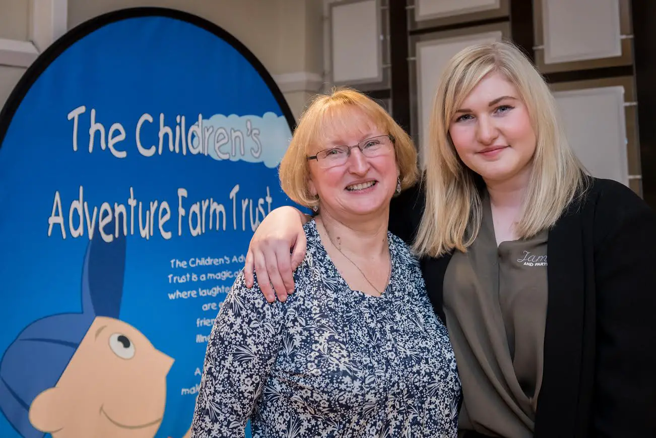 Joanna Finch and Eleanor Finch at the launch event
