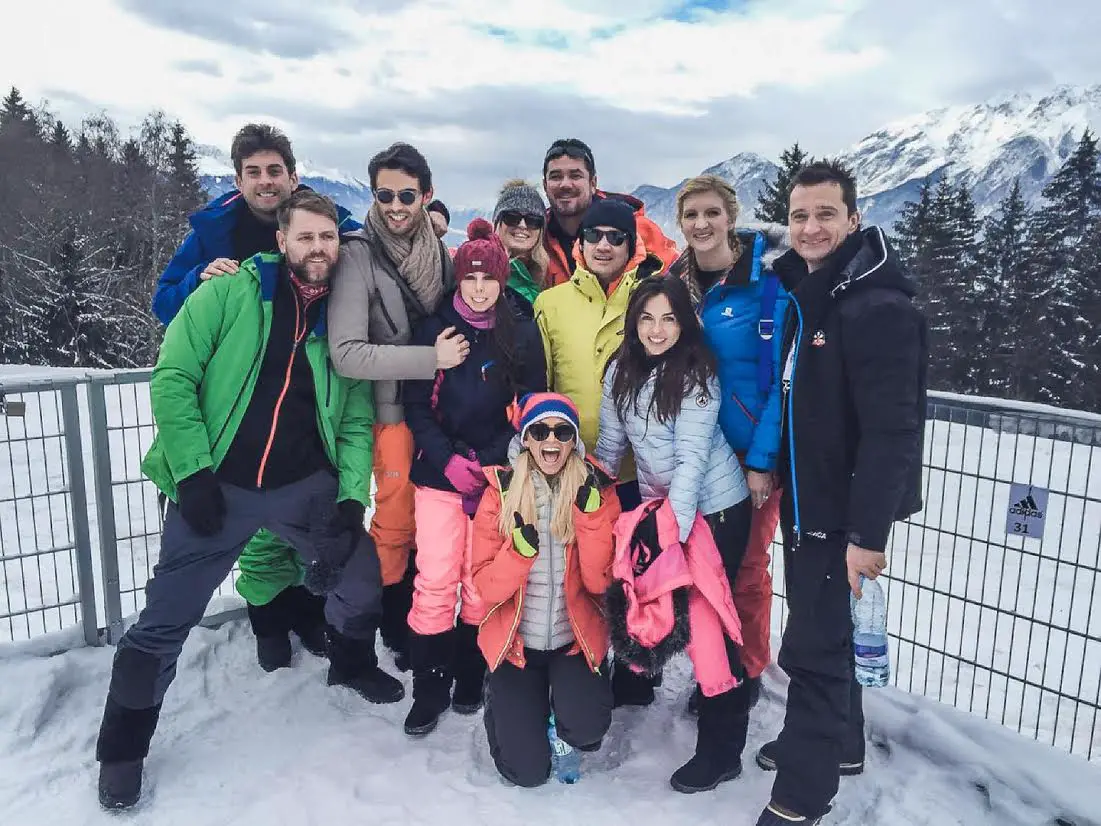 The celebrities getting ready for the new series