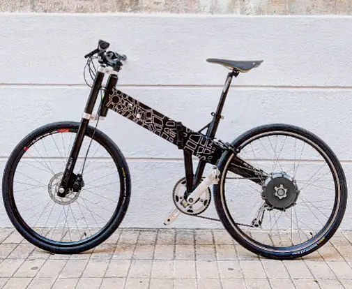 One of the two stolen bikes