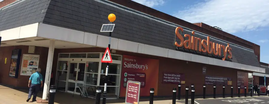 The Lloyd Street branch of Sainsbury's