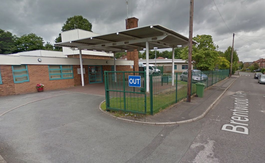 The main entrance to Brentwood School in Timperley