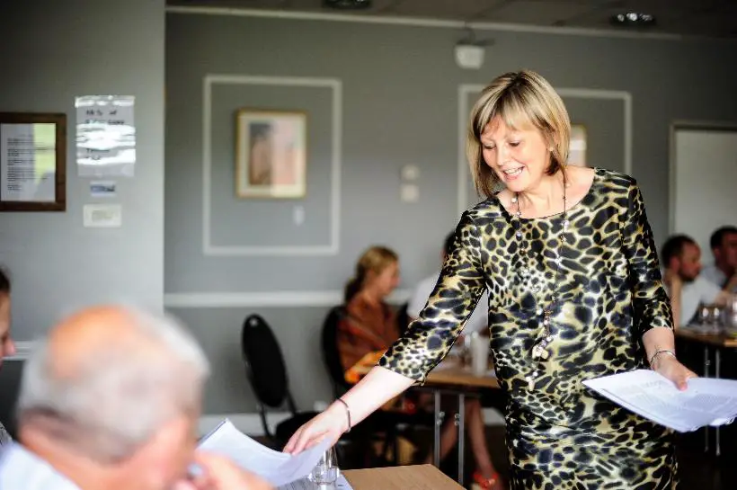 Fizz Club organiser Janet Harrison