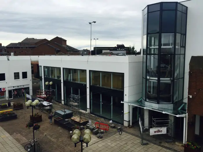 The former New Look and C&A unit is nearing completion 