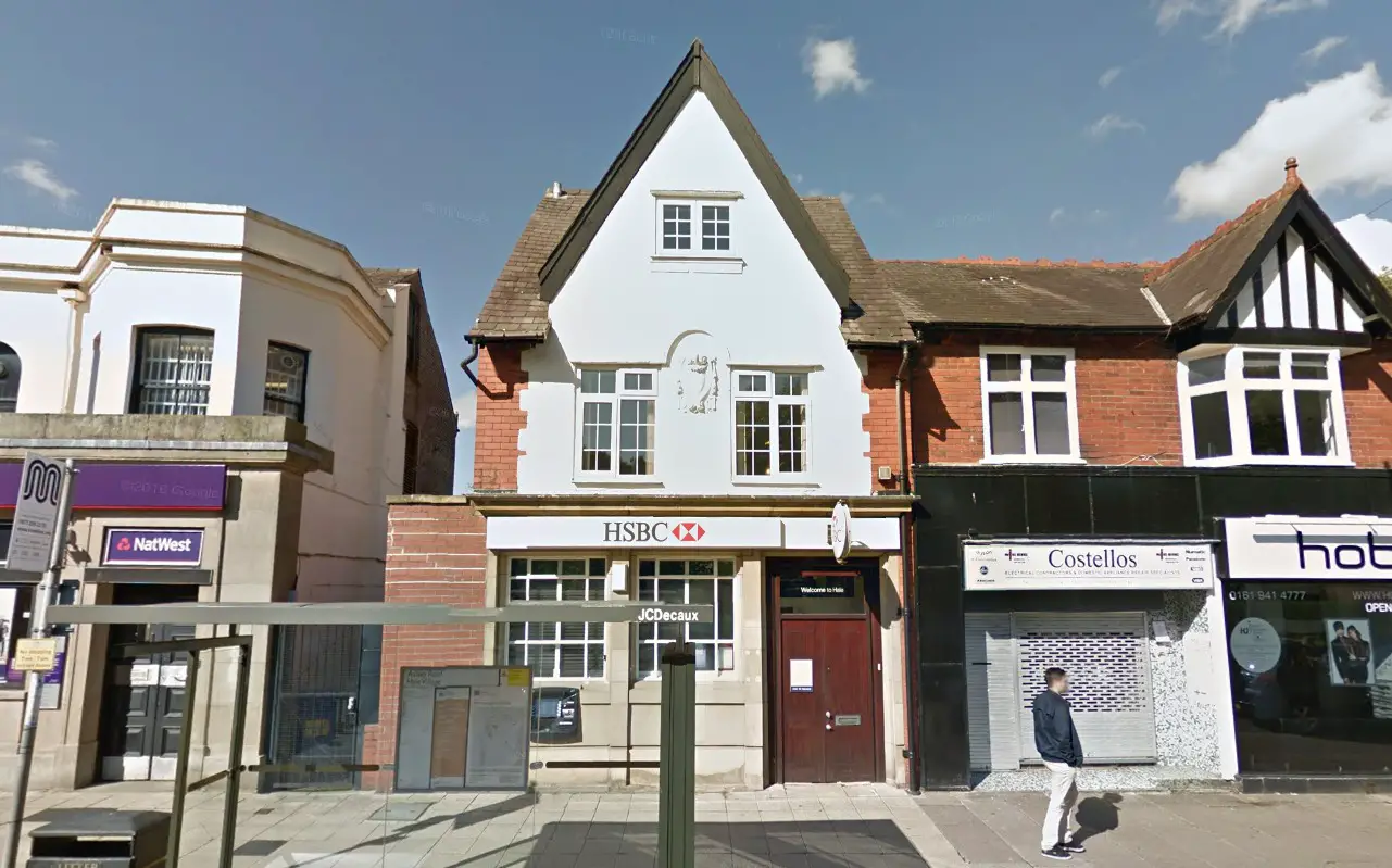 HSBC on Ashley Road in Hale