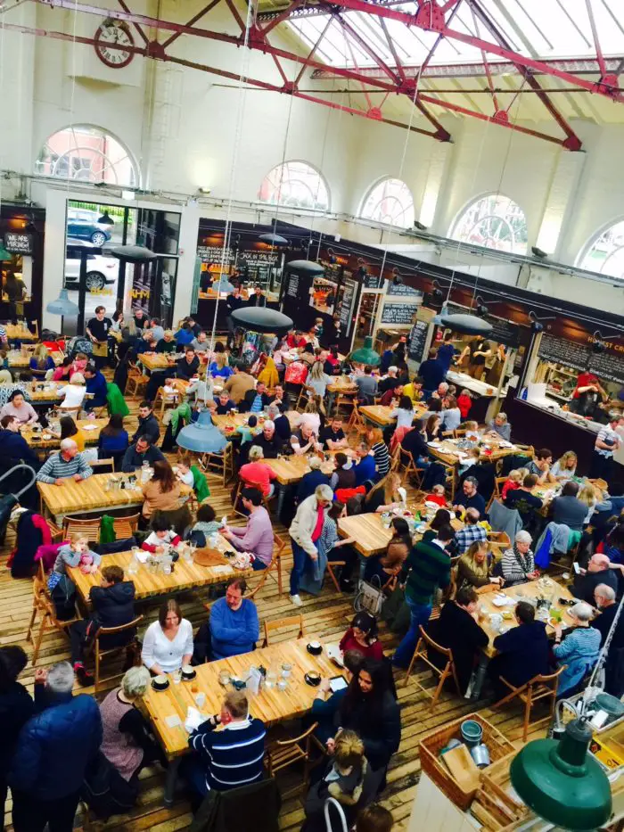 A full house at Market House