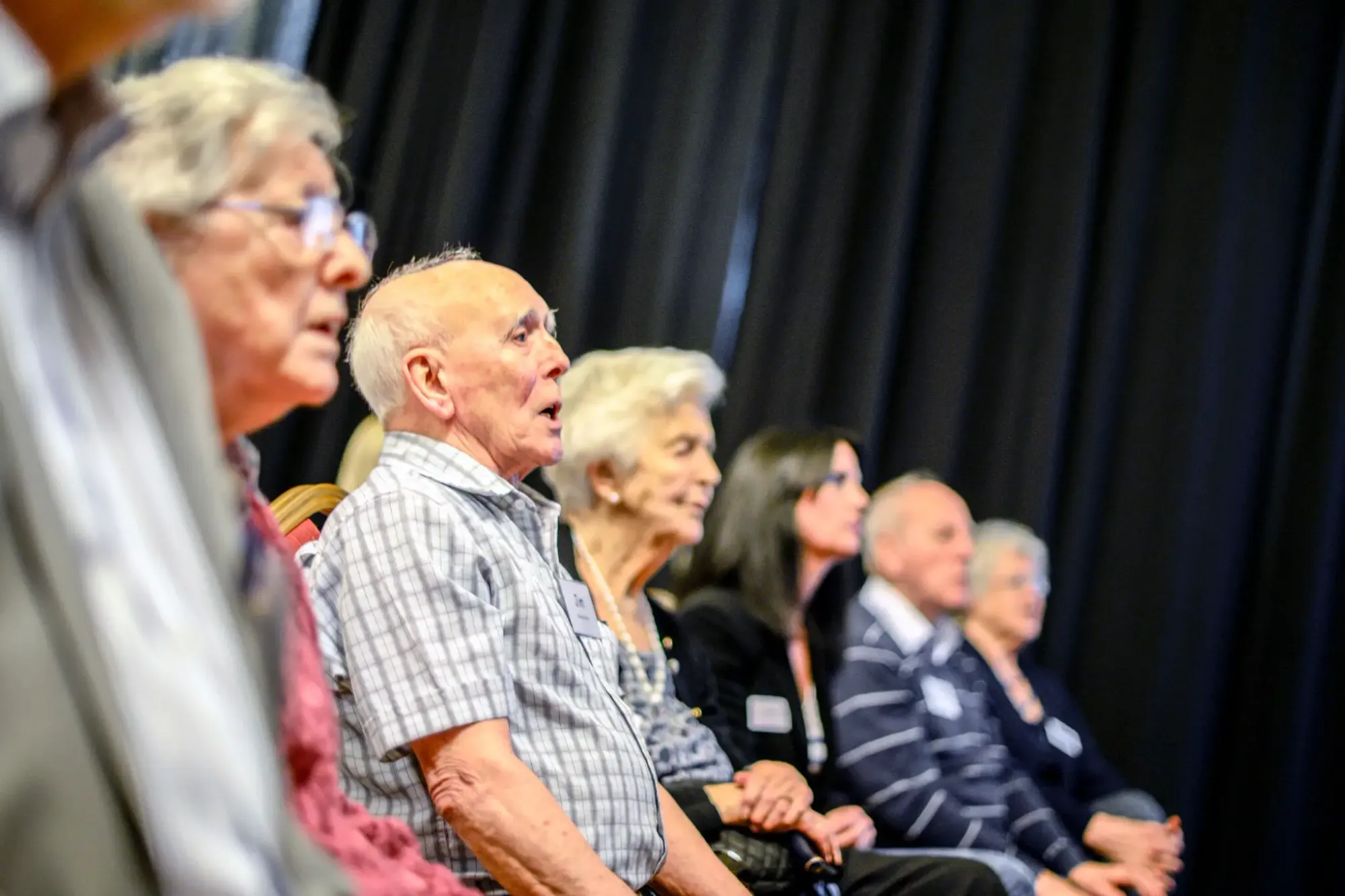 Members of the Vibrant Voices choir