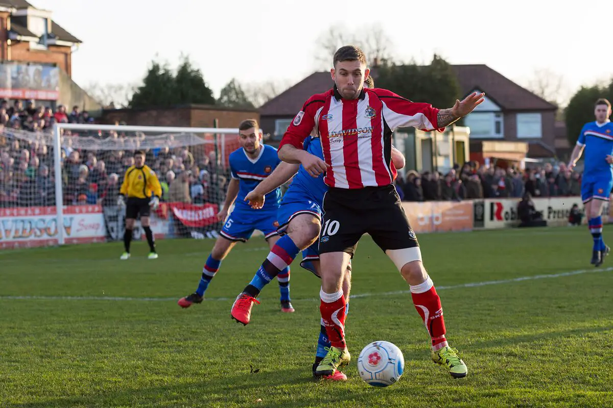 Damian Reeves is a doubt for today's game against AFC Fylde