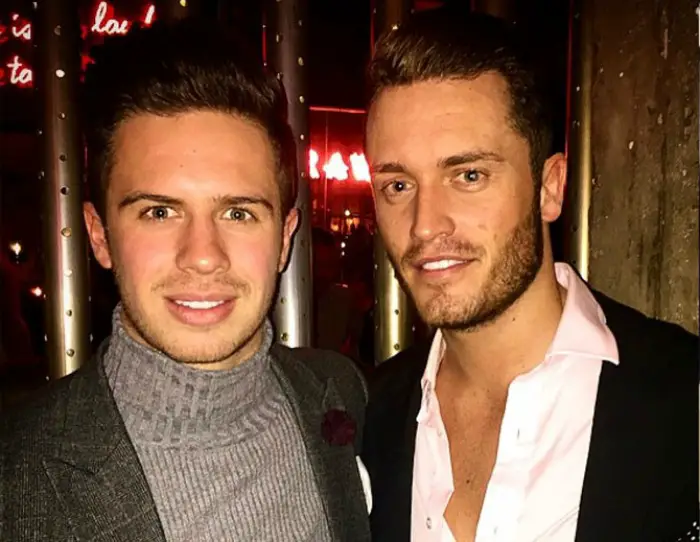 Tom Groves (left) with Nourish business partner James Cumbes