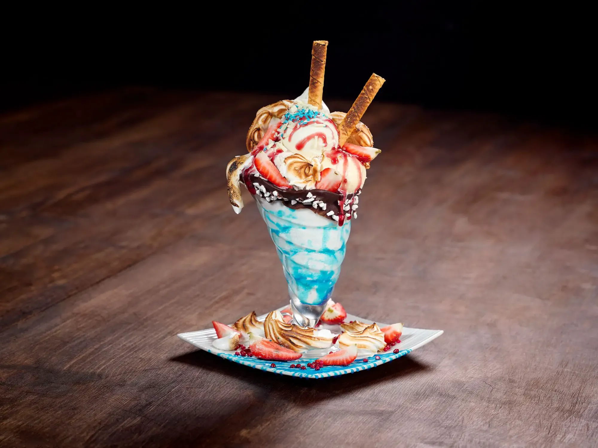 One of the desserts on offer at Fireworks