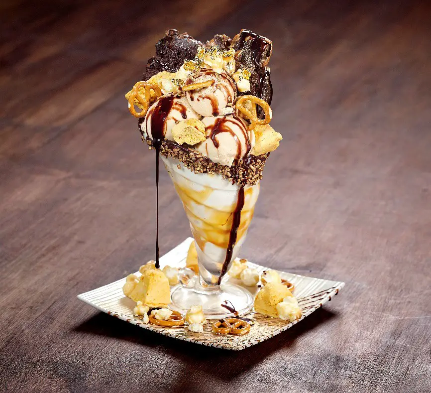 Another dessert on offer at the new restaurant