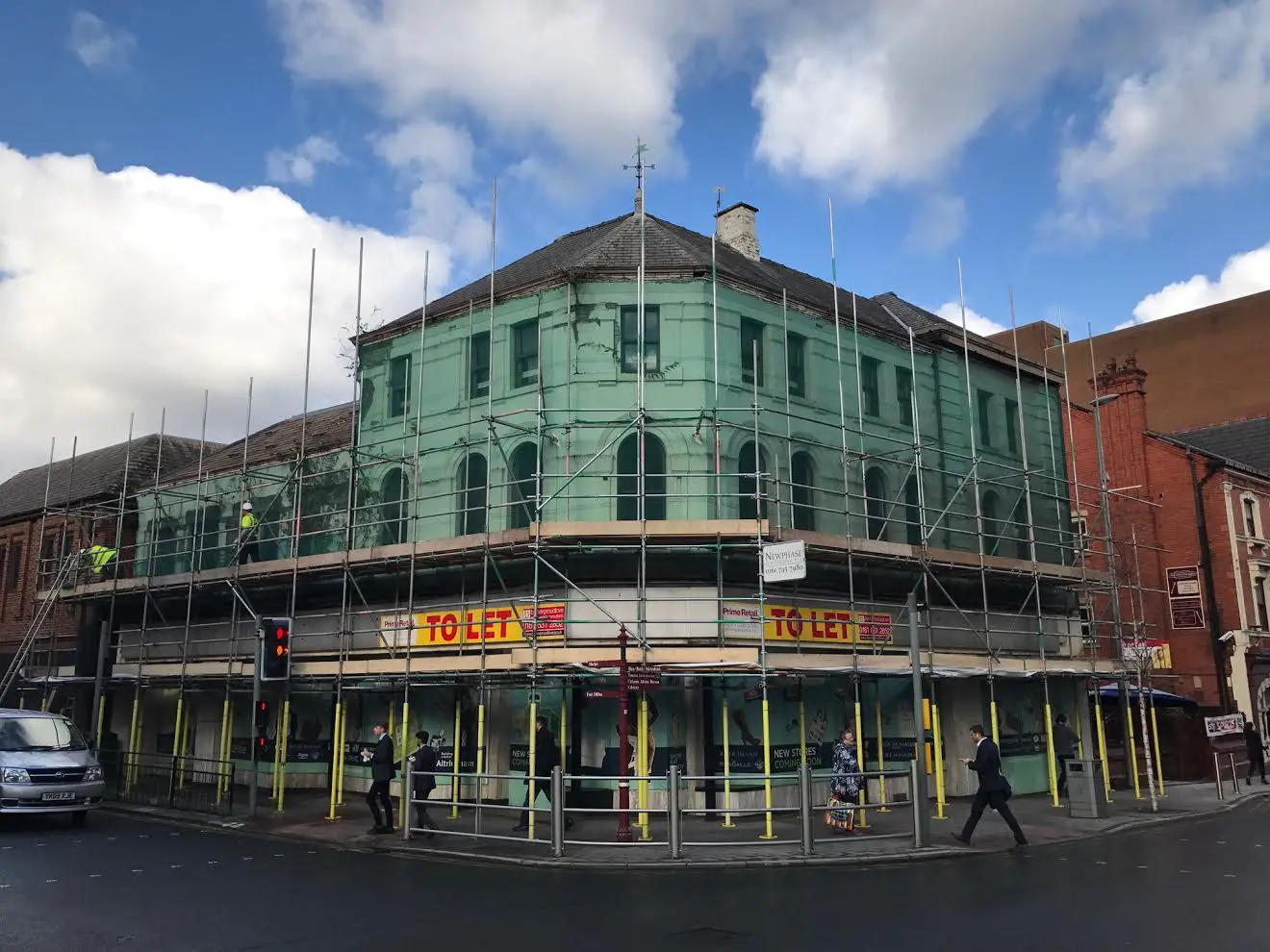 Renovation work on the former McDonald's on Stamford New Road is due to finish this month