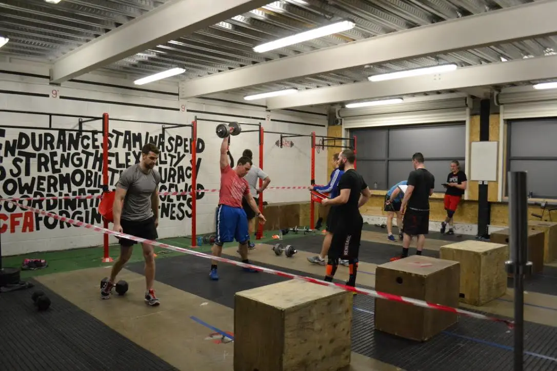 Inside CrossFit Altrincham on Draybank Road