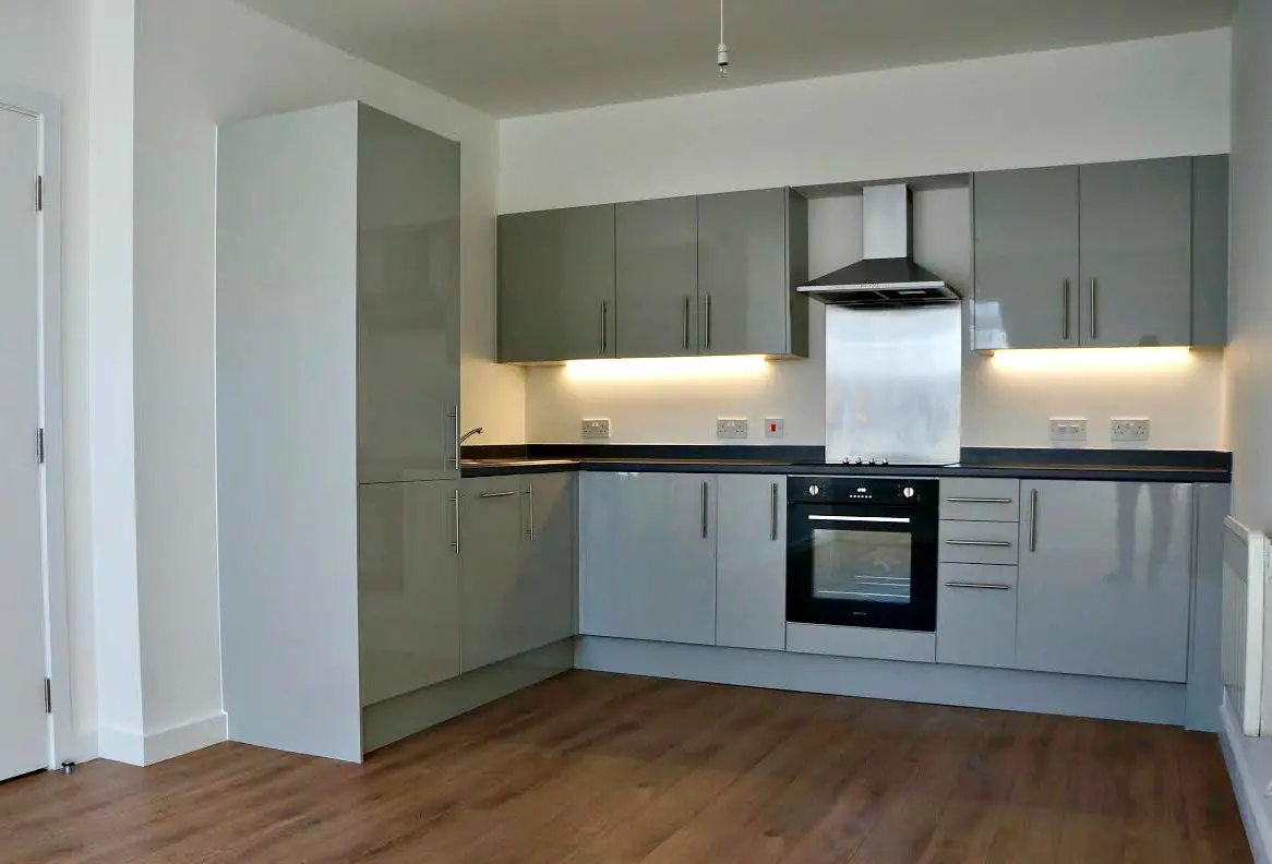 Inside one of The Tannery apartments - just one of them is left on the market