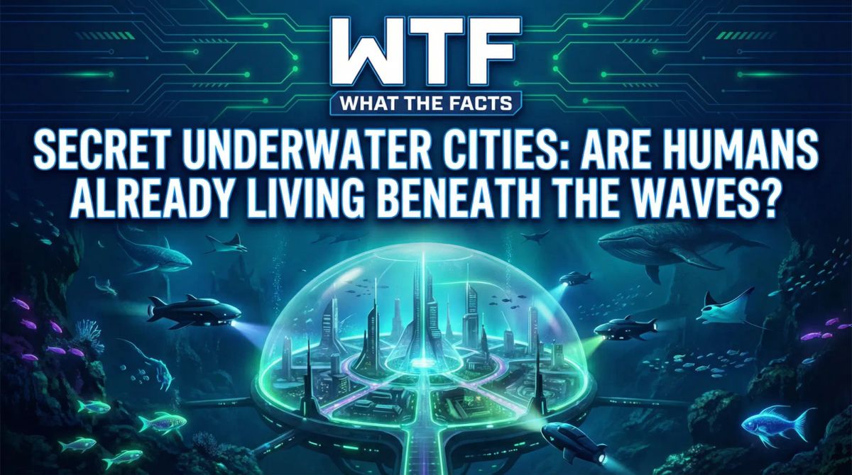 SECRET UNDERWATER CITIES: ARE HUMANS ALREADY LIVING BENEATH THE WAVES?