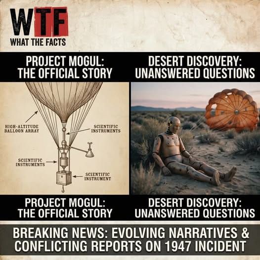 ROSWELL: THE LIES KEEP PILING UP! WEATHER BALLOONS, PROJECT MOGUL, AND CRASH TEST DUMMIES?!