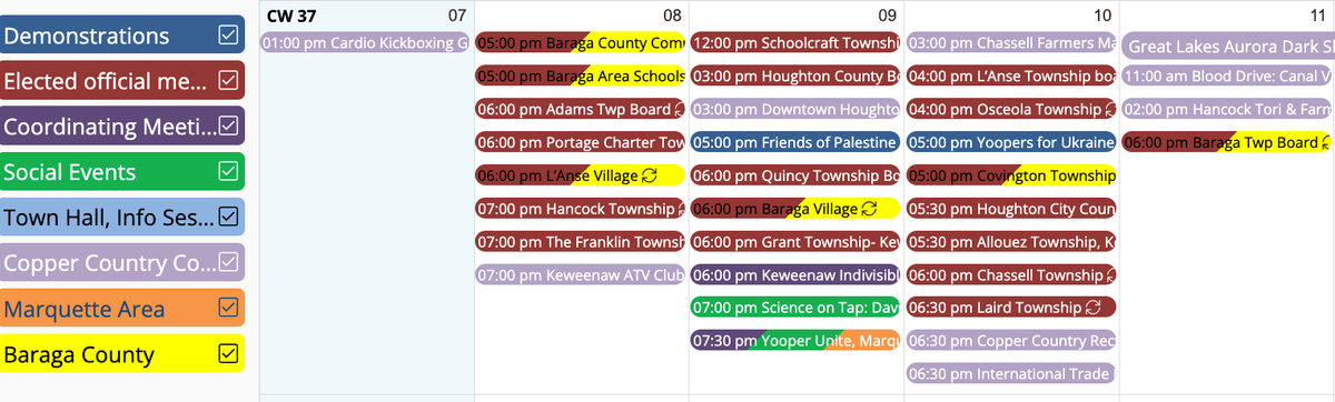 CRAG Calendars
