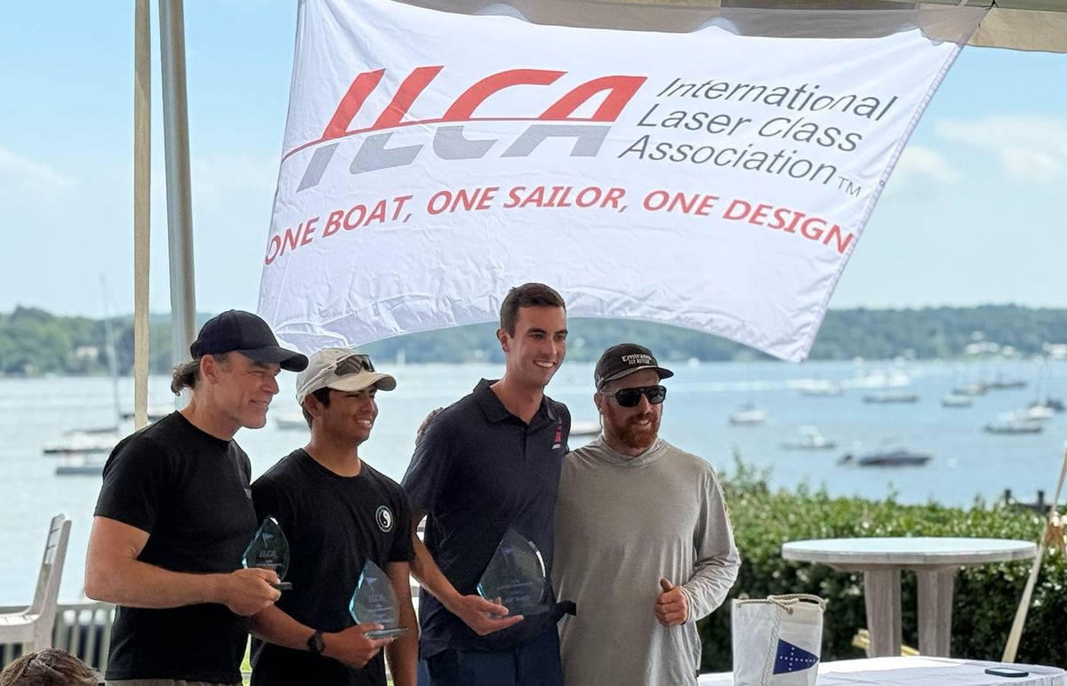 AYC on the ILCA Podium