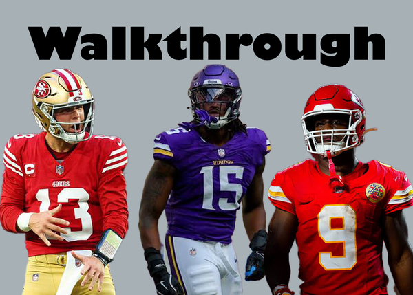 Week 7 Walkthrough: The Last of the Undefeated