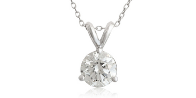 Ben Bridge 1.00 Carat Earth Diamond Pendant J-K Color, I2 Clarity- $3,999