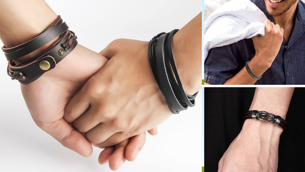 3 Reasons Men Should Wear Leather Bracelets