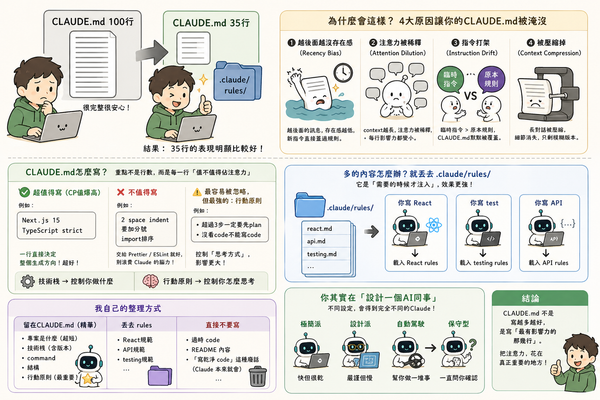 CLAUDE.md寫法概述