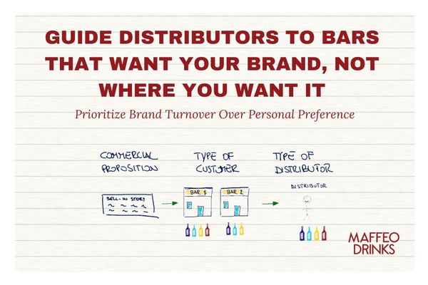 Guide Distributors to Bars That Want Your Brand, Not Where You Want It