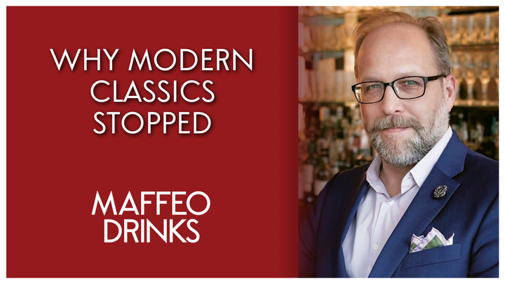 Why Modern Classic Cocktails Stopped After 2012 with Robert Simonson