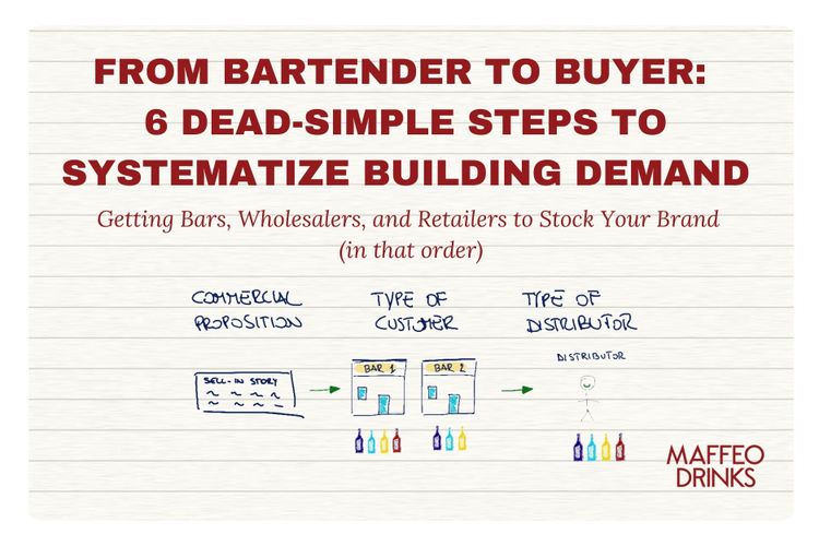 From Bartender to Buyer: 6 Dead-Simple Steps to Systematize Building Demand