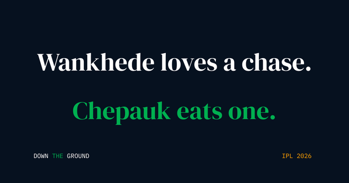 Some IPL Venues Make Chasing Almost Pointless