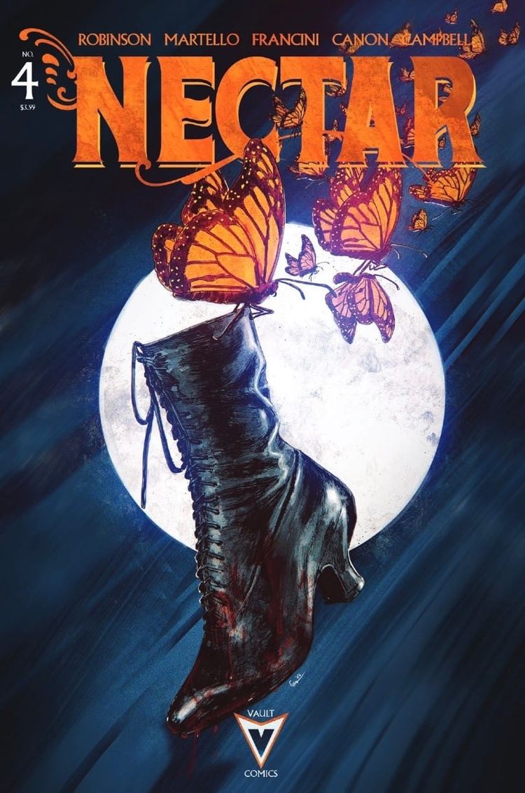 Nectar #4 Arrives June 24 from Vault Comics  Misery Island Burns
