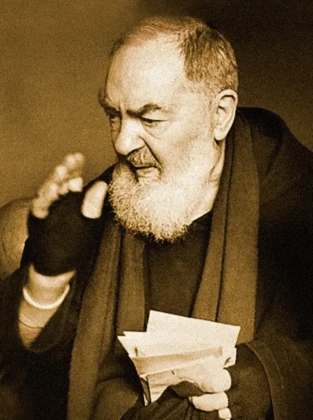 Padre Pio of Pietrelcina, Capuchin friar and mystic.