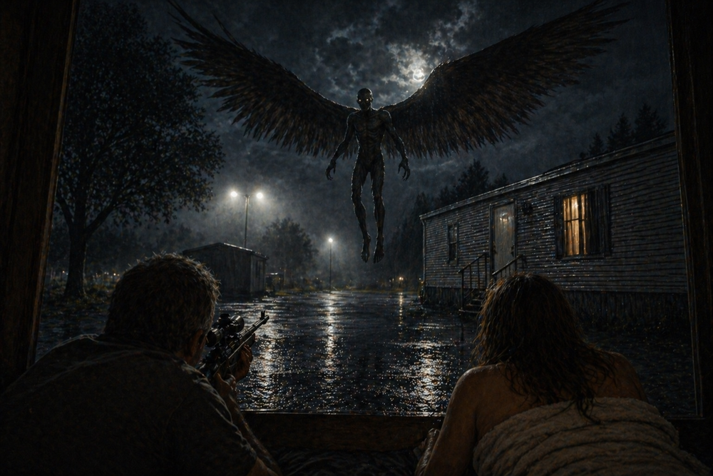 Louisiana Pastor Reports Opossum Transforming into Winged Humanoid Near Duson Church