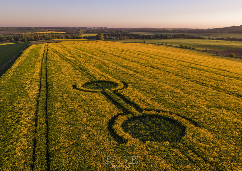 First Crop Circle of 2026 Discovered in Southern England